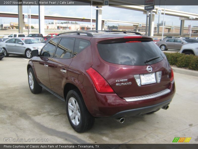 Merlot Pearl / Cafe Latte 2007 Nissan Murano S