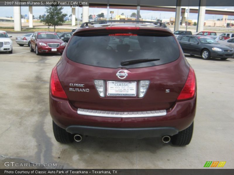 Merlot Pearl / Cafe Latte 2007 Nissan Murano S