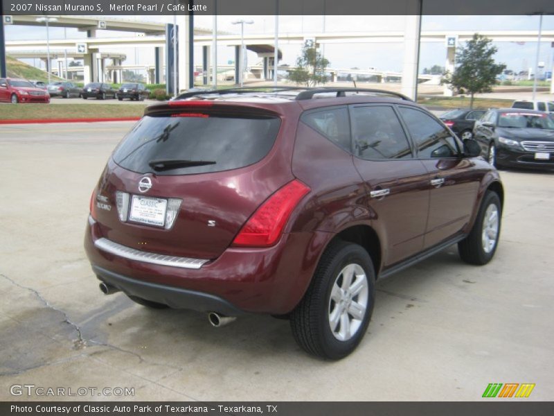 Merlot Pearl / Cafe Latte 2007 Nissan Murano S
