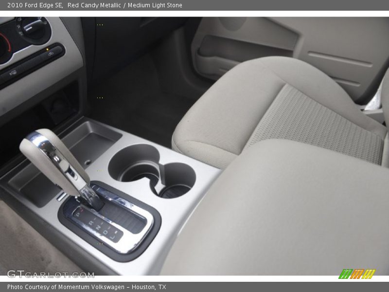 Red Candy Metallic / Medium Light Stone 2010 Ford Edge SE