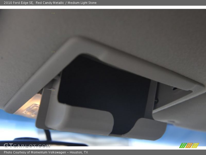 Red Candy Metallic / Medium Light Stone 2010 Ford Edge SE