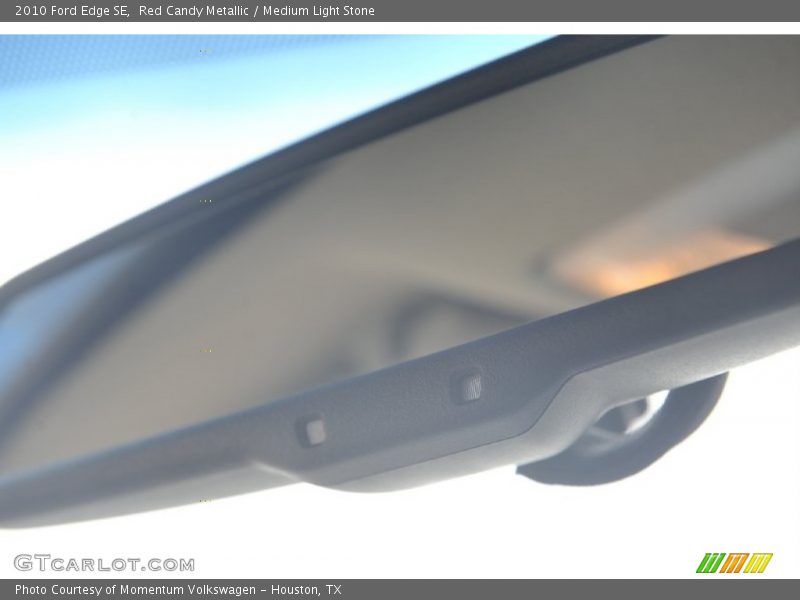 Red Candy Metallic / Medium Light Stone 2010 Ford Edge SE