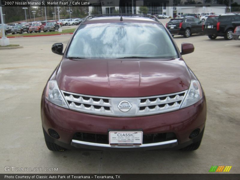 Merlot Pearl / Cafe Latte 2007 Nissan Murano S