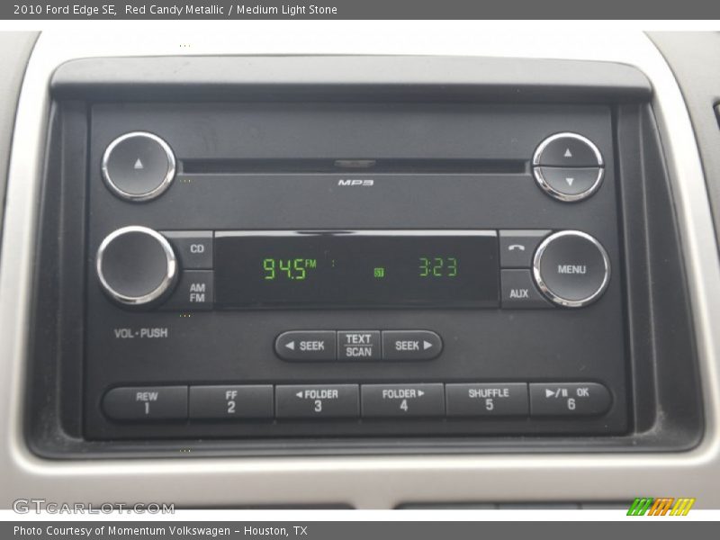 Red Candy Metallic / Medium Light Stone 2010 Ford Edge SE
