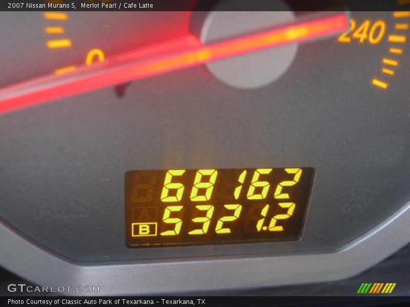 Merlot Pearl / Cafe Latte 2007 Nissan Murano S