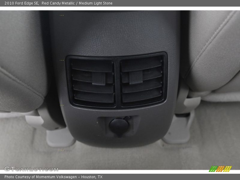 Red Candy Metallic / Medium Light Stone 2010 Ford Edge SE