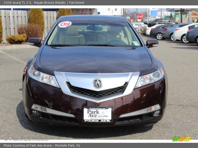 Mayan Bronze Metallic / Parchment 2009 Acura TL 3.5