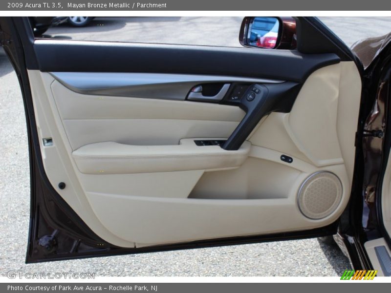 Mayan Bronze Metallic / Parchment 2009 Acura TL 3.5