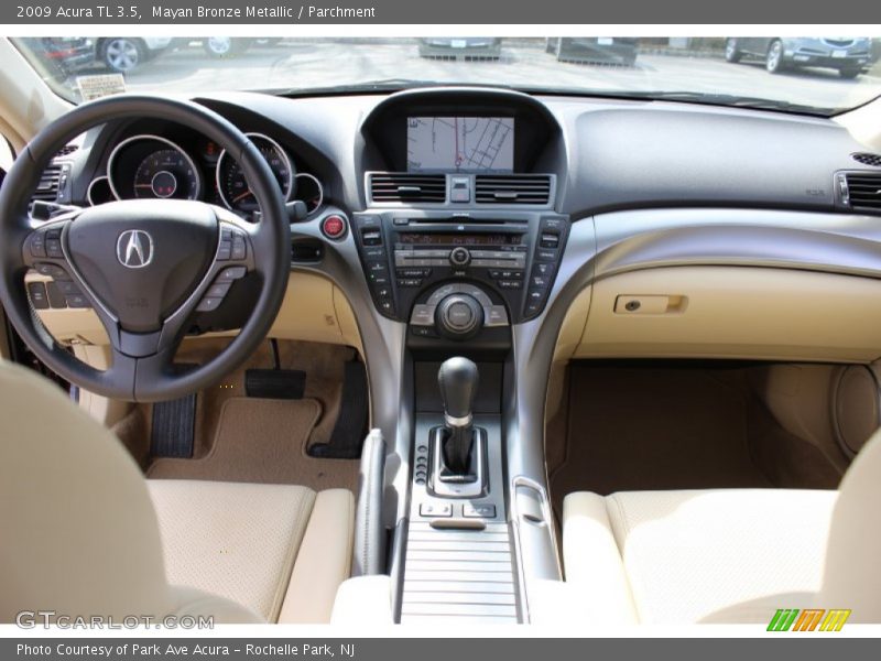 Dashboard of 2009 TL 3.5
