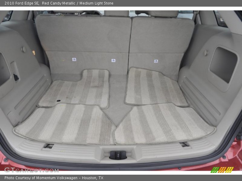 Red Candy Metallic / Medium Light Stone 2010 Ford Edge SE