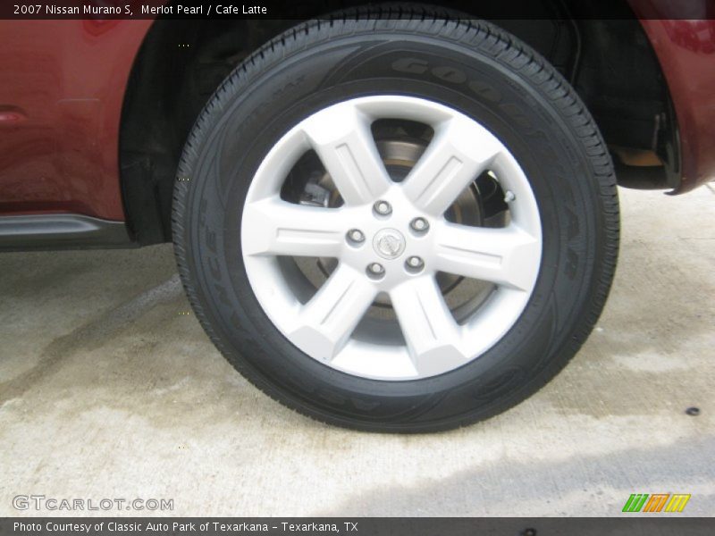 Merlot Pearl / Cafe Latte 2007 Nissan Murano S