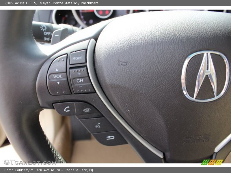Mayan Bronze Metallic / Parchment 2009 Acura TL 3.5