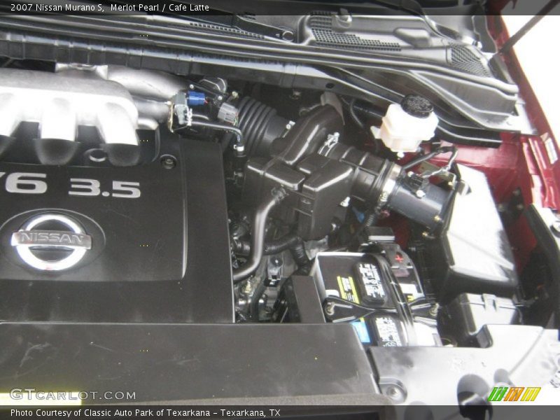 Merlot Pearl / Cafe Latte 2007 Nissan Murano S