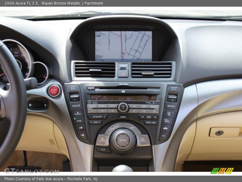 Mayan Bronze Metallic / Parchment 2009 Acura TL 3.5