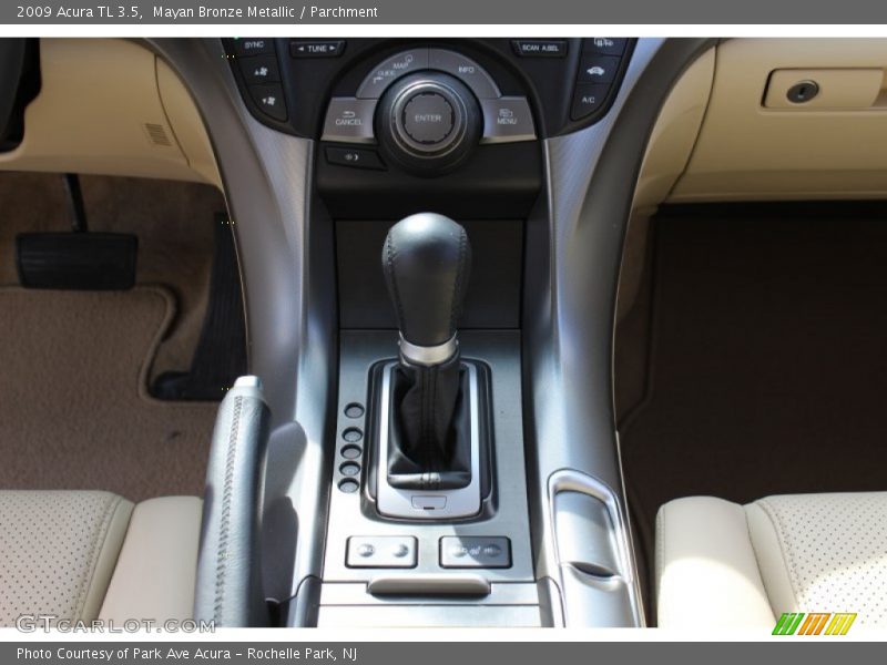 Mayan Bronze Metallic / Parchment 2009 Acura TL 3.5