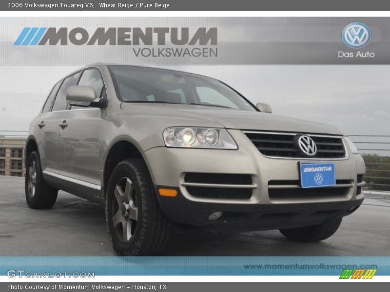 Wheat Beige / Pure Beige 2006 Volkswagen Touareg V6