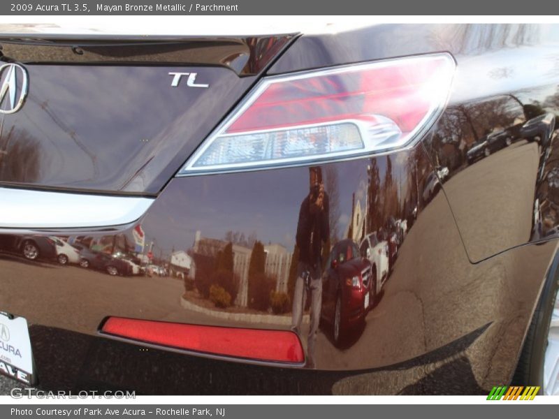 Mayan Bronze Metallic / Parchment 2009 Acura TL 3.5