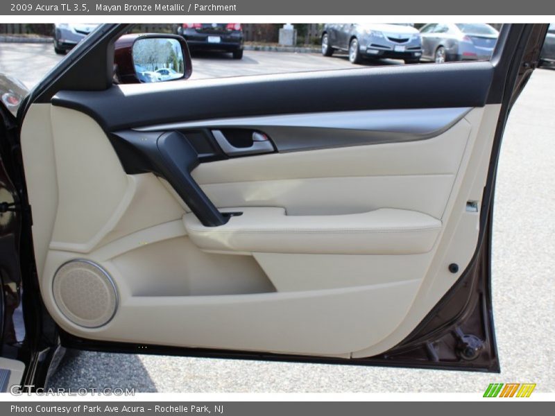 Mayan Bronze Metallic / Parchment 2009 Acura TL 3.5