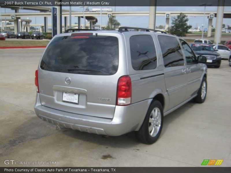 Platinum Metallic / Medium Gray 2007 Buick Terraza CX Plus