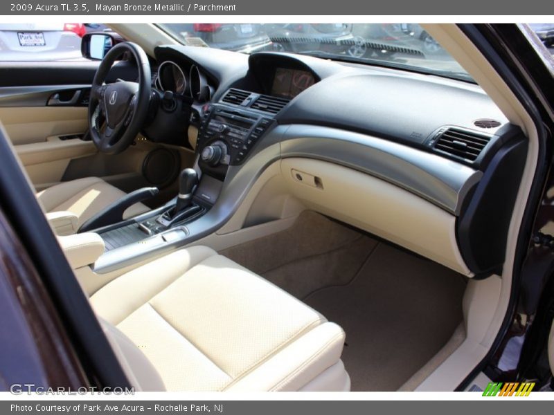 Mayan Bronze Metallic / Parchment 2009 Acura TL 3.5
