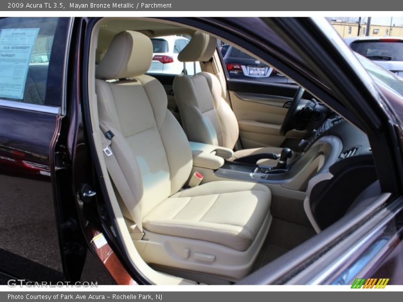 Mayan Bronze Metallic / Parchment 2009 Acura TL 3.5