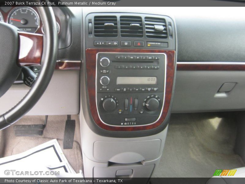 Platinum Metallic / Medium Gray 2007 Buick Terraza CX Plus