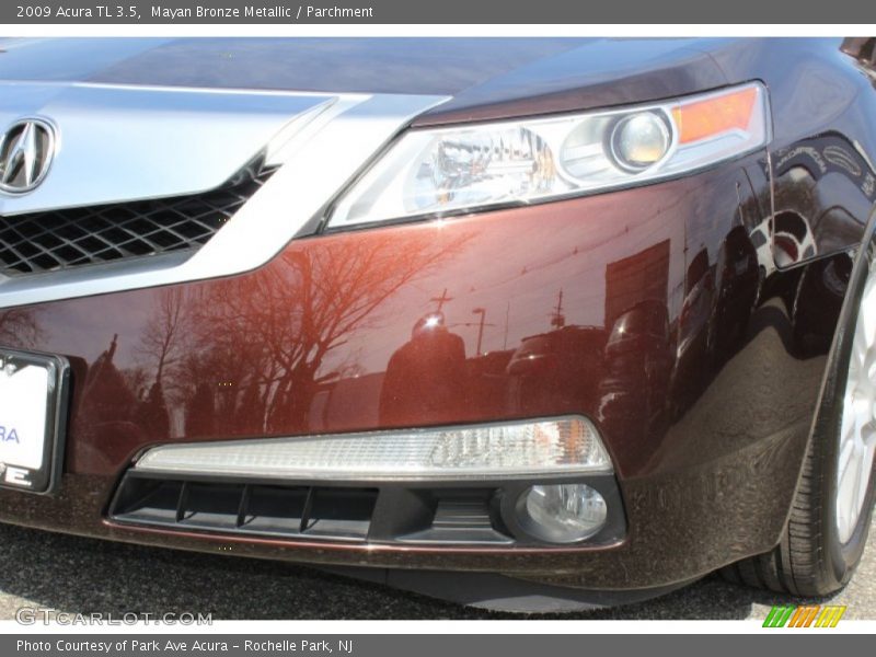 Mayan Bronze Metallic / Parchment 2009 Acura TL 3.5