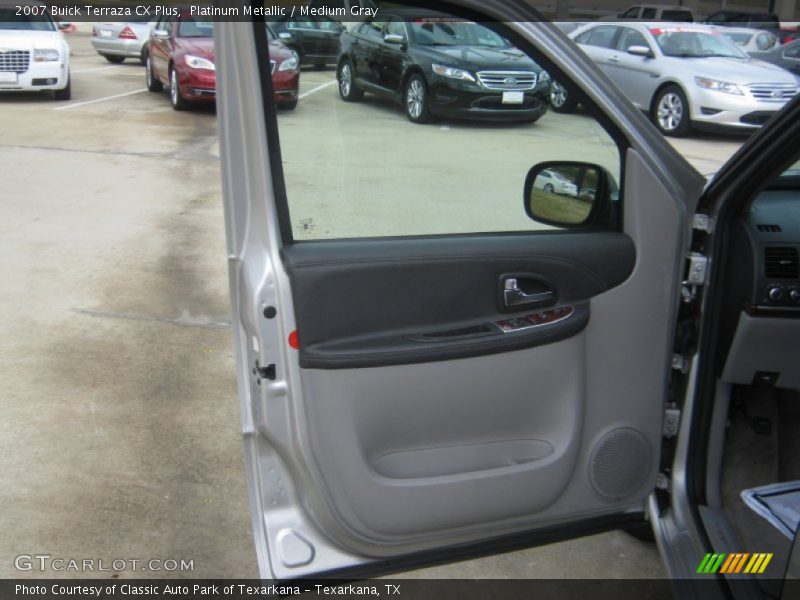 Platinum Metallic / Medium Gray 2007 Buick Terraza CX Plus