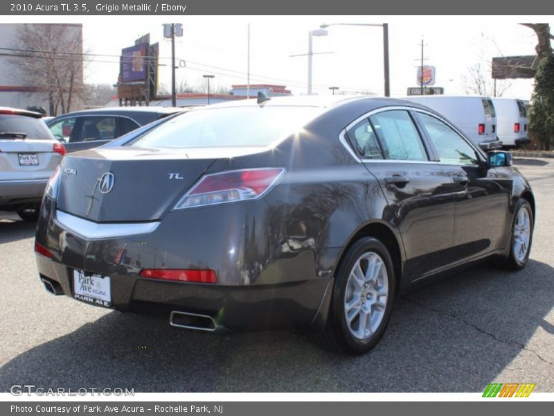 Grigio Metallic / Ebony 2010 Acura TL 3.5