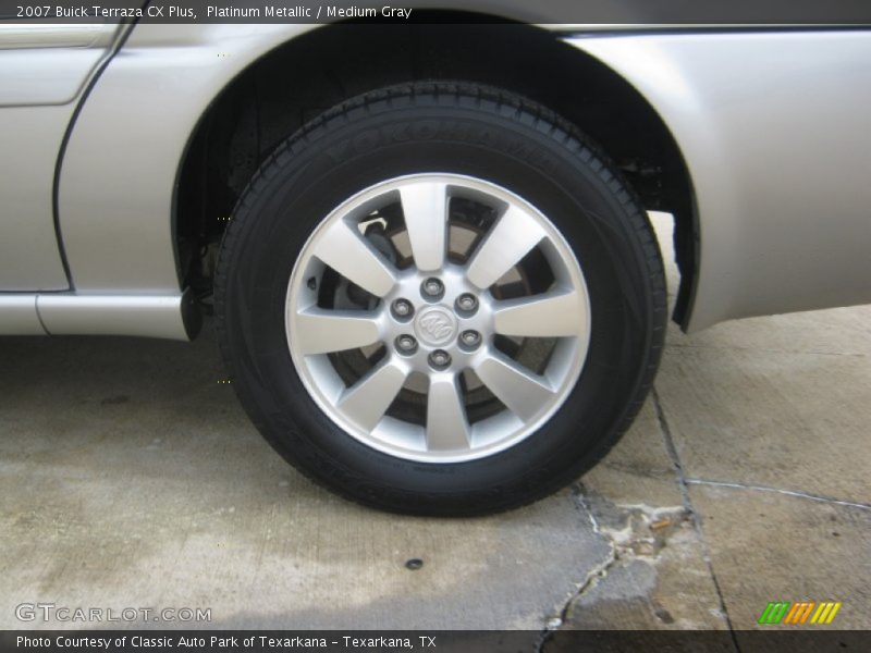 Platinum Metallic / Medium Gray 2007 Buick Terraza CX Plus