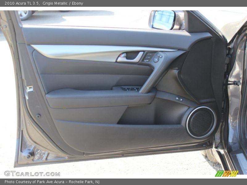 Grigio Metallic / Ebony 2010 Acura TL 3.5