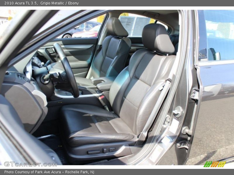 Grigio Metallic / Ebony 2010 Acura TL 3.5