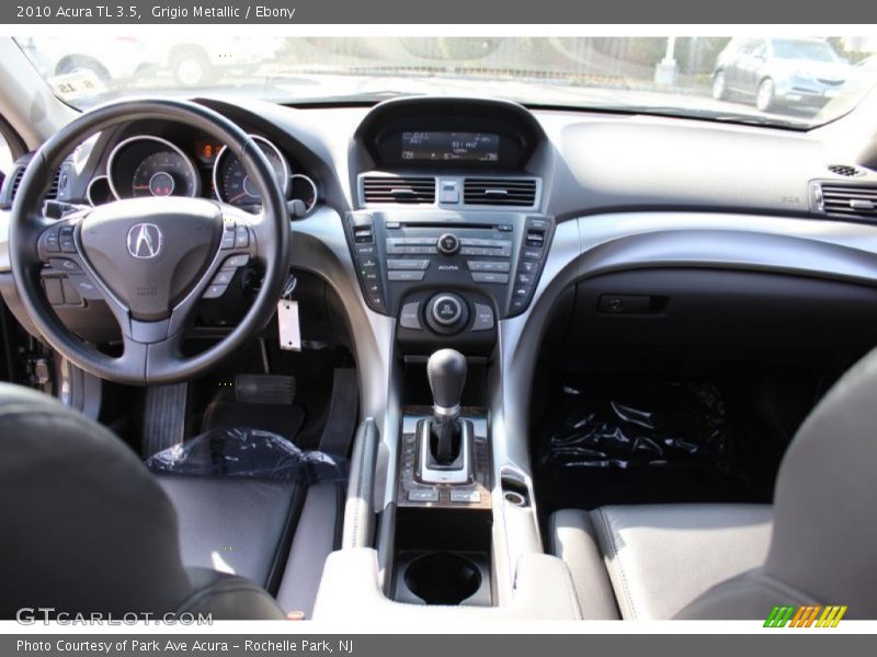 Grigio Metallic / Ebony 2010 Acura TL 3.5