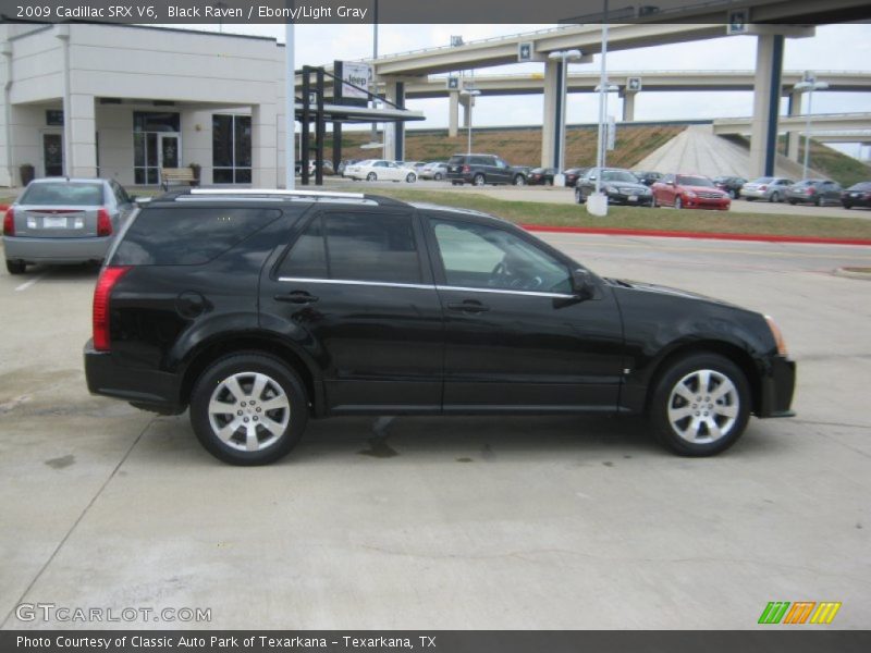 Black Raven / Ebony/Light Gray 2009 Cadillac SRX V6