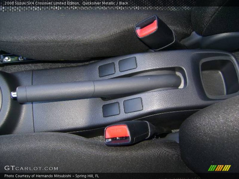 Quicksilver Metallic / Black 2008 Suzuki SX4 Crossover Limited Edition