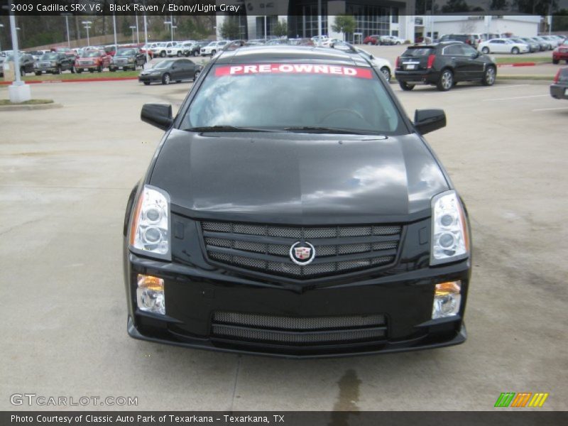 Black Raven / Ebony/Light Gray 2009 Cadillac SRX V6