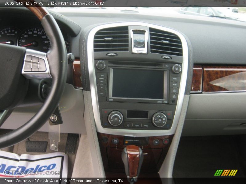Black Raven / Ebony/Light Gray 2009 Cadillac SRX V6