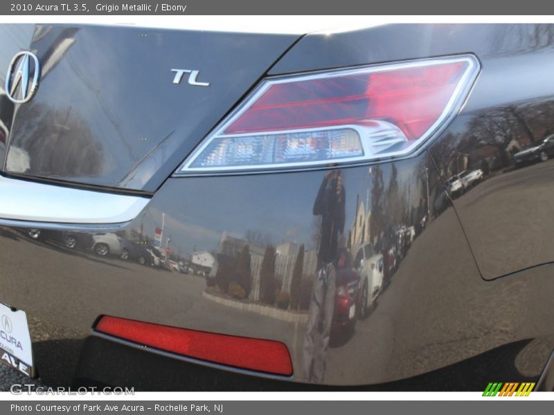 Grigio Metallic / Ebony 2010 Acura TL 3.5