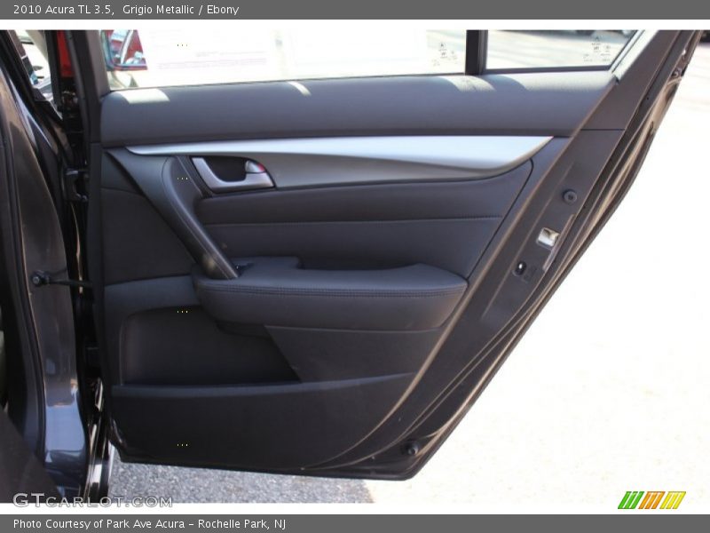 Grigio Metallic / Ebony 2010 Acura TL 3.5