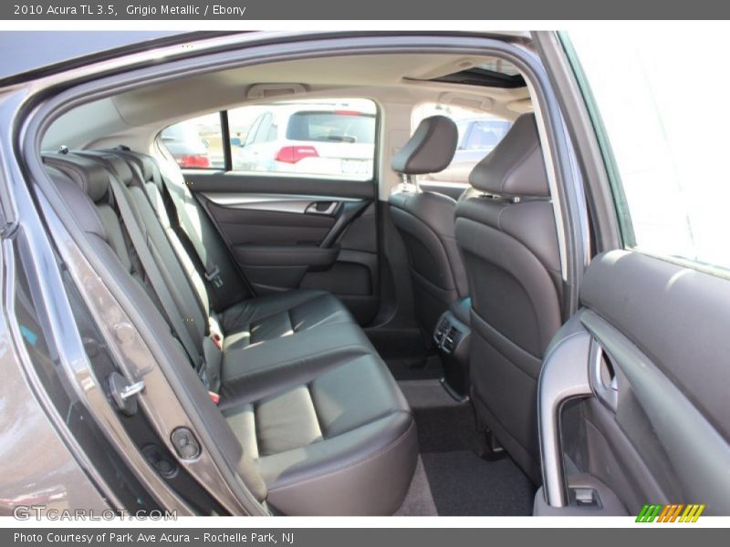 Grigio Metallic / Ebony 2010 Acura TL 3.5