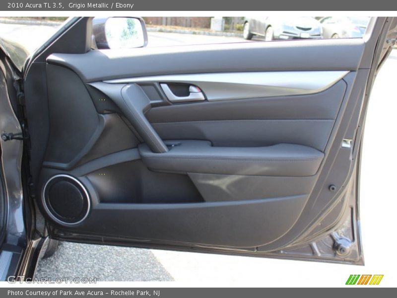 Grigio Metallic / Ebony 2010 Acura TL 3.5