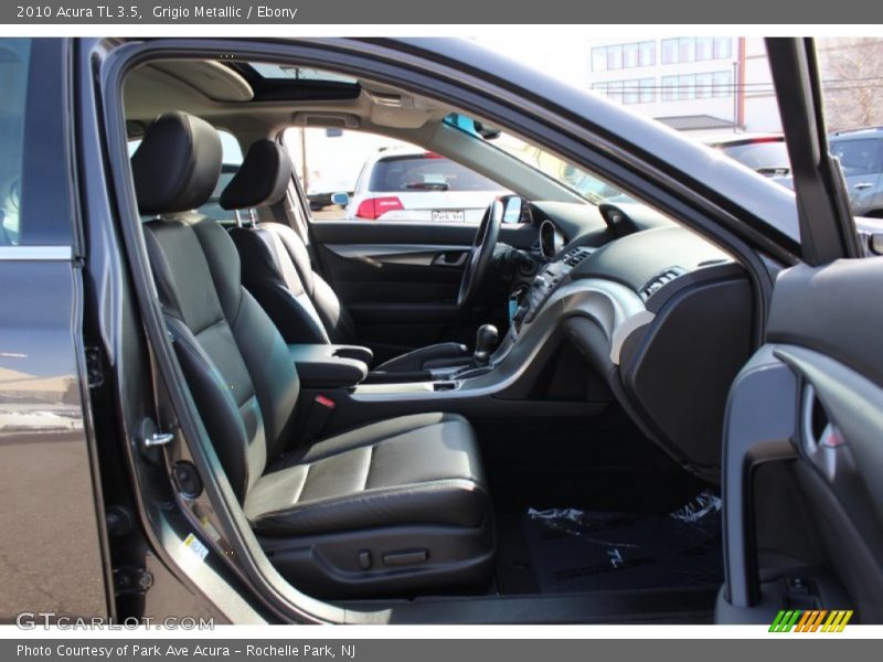 Grigio Metallic / Ebony 2010 Acura TL 3.5