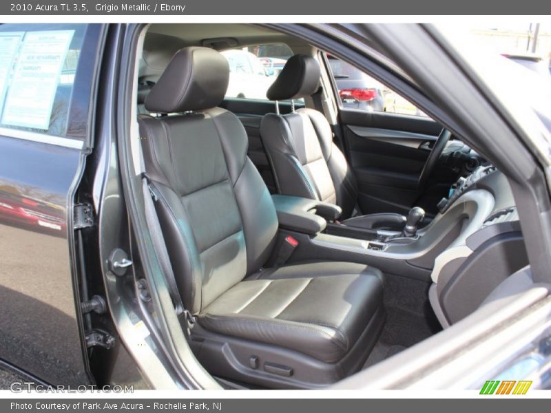 Grigio Metallic / Ebony 2010 Acura TL 3.5