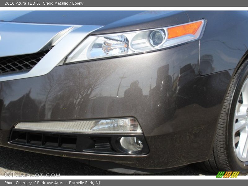 Grigio Metallic / Ebony 2010 Acura TL 3.5