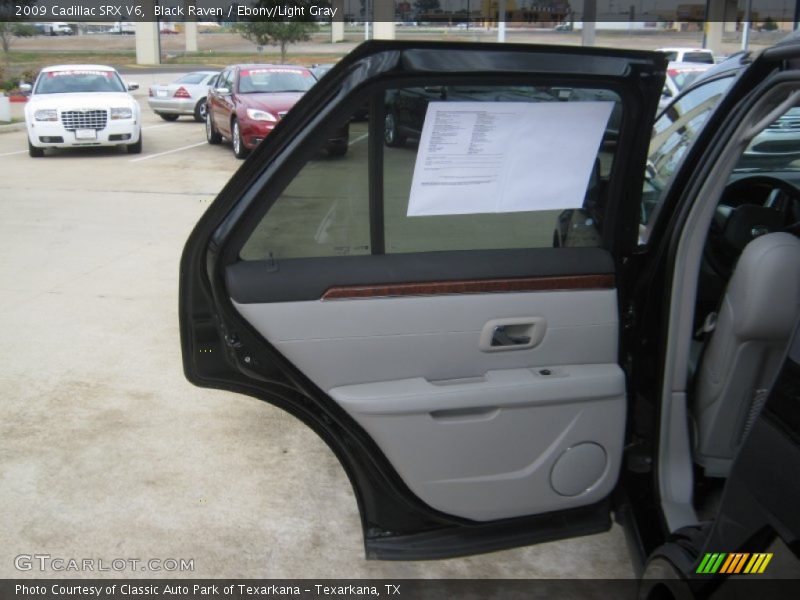 Black Raven / Ebony/Light Gray 2009 Cadillac SRX V6