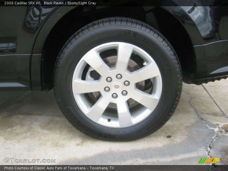 Black Raven / Ebony/Light Gray 2009 Cadillac SRX V6