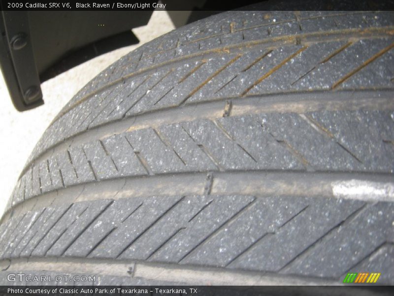 Black Raven / Ebony/Light Gray 2009 Cadillac SRX V6
