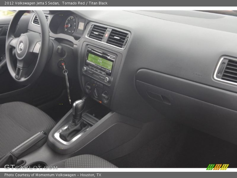 Tornado Red / Titan Black 2012 Volkswagen Jetta S Sedan
