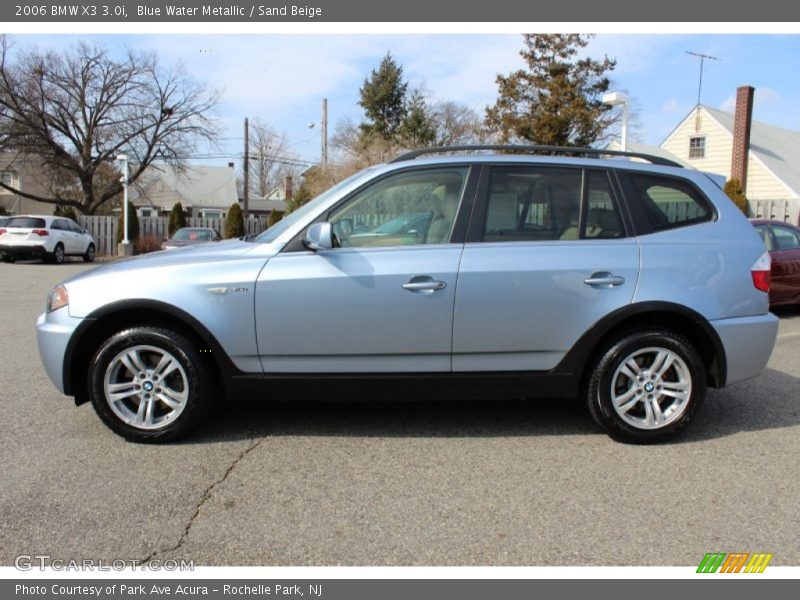  2006 X3 3.0i Blue Water Metallic