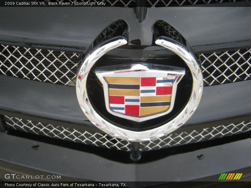 Black Raven / Ebony/Light Gray 2009 Cadillac SRX V6